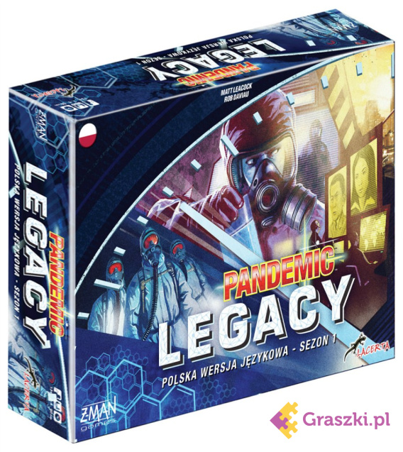 Pandemic Legacy (Pandemia) - Edycja niebieska